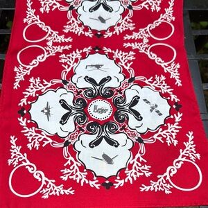 Vineyard Vines Silk Scarf Airplane Print